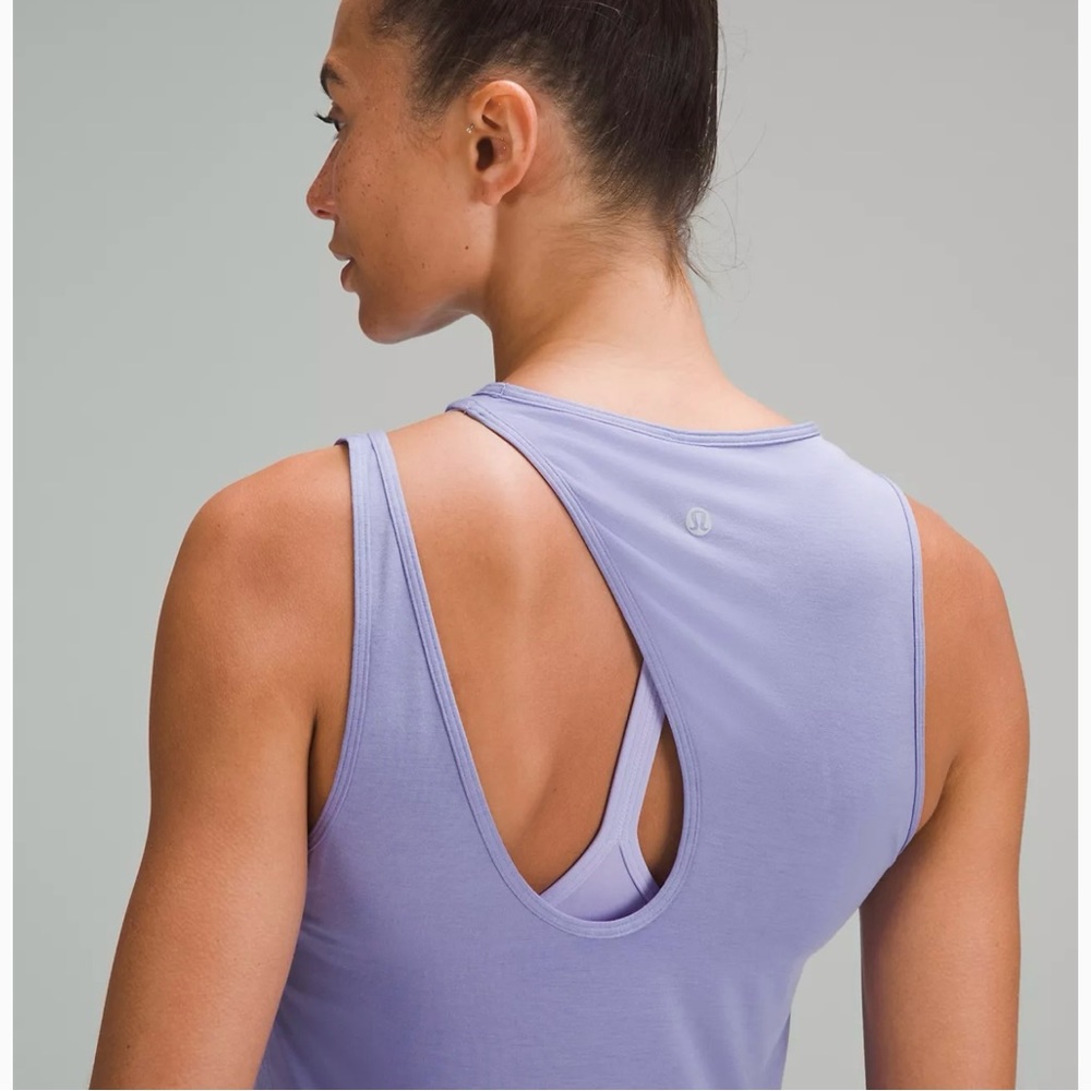 Lululemon Shoulder Cut Out Yoga Tank